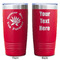 Succulents Red Polar Camel Tumbler - 20oz - Double Sided - Approval