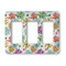 Succulents Rocker Light Switch Covers - Triple - MAIN