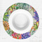 Succulents Round Linen Placemats - LIFESTYLE (single)