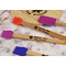 Succulents Silicone Brush - Purple - Lifestyle