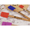 Succulents Silicone Spatula - Red - Lifestyle