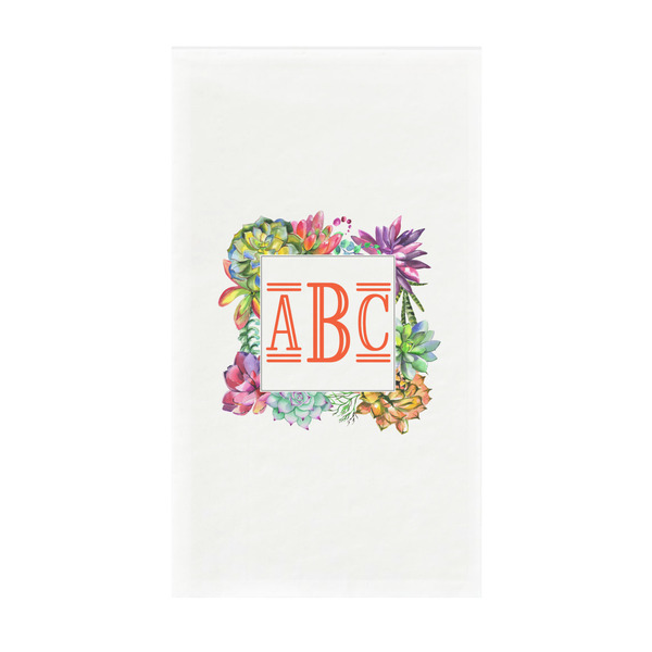 Custom Succulents Guest Paper Towels - Full Color - Standard (Personalized)