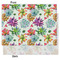 Succulents Tissue Paper - Heavyweight - Medium - Front & Back