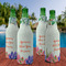 Succulents Zipper Bottle Cooler - Set of 4 - LIFESTYLE