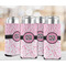 Zebra & Floral 12oz Tall Can Sleeve - Set of 4 - LIFESTYLE