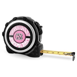 Zebra & Floral Tape Measure - 16 Ft (Personalized)