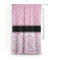 Zebra & Floral Custom Curtain With Window and Rod