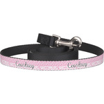 Zebra & Floral Dog Leash (Personalized)