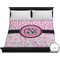 Zebra & Floral Duvet Cover (King)