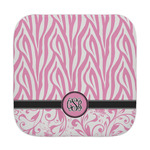 Zebra & Floral Face Towel (Personalized)