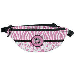 Zebra & Floral Fanny Pack - Classic Style (Personalized)