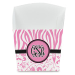 Zebra & Floral French Fry Favor Boxes (Personalized)