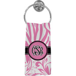 Zebra & Floral Hand Towel - Full Print (Personalized)