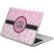 Zebra & Floral Laptop Skin