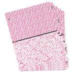 Zebra & Floral Binder Tab Divider - Set of 5 (Personalized)