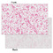 Zebra & Floral Tissue Paper - Heavyweight - Small - Front & Back