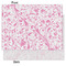 Zebra & Floral Tissue Paper - Lightweight - Medium - Front & Back