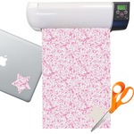 Zebra & Floral Sticker Vinyl Sheet (Permanent)