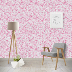 Zebra & Floral Wallpaper & Surface Covering (Peel & Stick - Repositionable)
