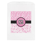 Zebra & Floral Treat Bag (Personalized)