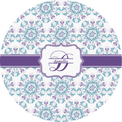 Mandala Floral Multipurpose Round Labels - 2" (Personalized)