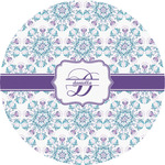 Mandala Floral Multipurpose Round Labels - 5" (Personalized)