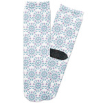 Mandala Floral Adult Crew Socks