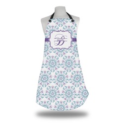 Mandala Floral Apron w/ Name and Initial