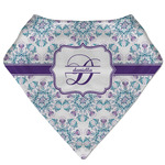 Mandala Floral Bandana Bib (Personalized)