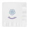 Mandala Floral Embossed Decorative Napkins (Personalized)