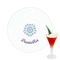 Mandala Floral Drink Topper - Medium - Single with Drink