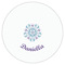 Mandala Floral Drink Topper - Medium - Single