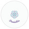 Mandala Floral Drink Topper - Small - Single