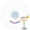 Mandala Floral Drink Topper - XLarge - Single with Drink