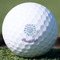 Mandala Floral Golf Ball - Non-Branded - Front