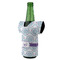 Mandala Floral Jersey Bottle Cooler - ANGLE (on bottle)