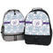 Mandala Floral Large Backpacks - Both