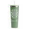 Mandala Floral Light Green RTIC Everyday Tumbler - 28 oz. - Front