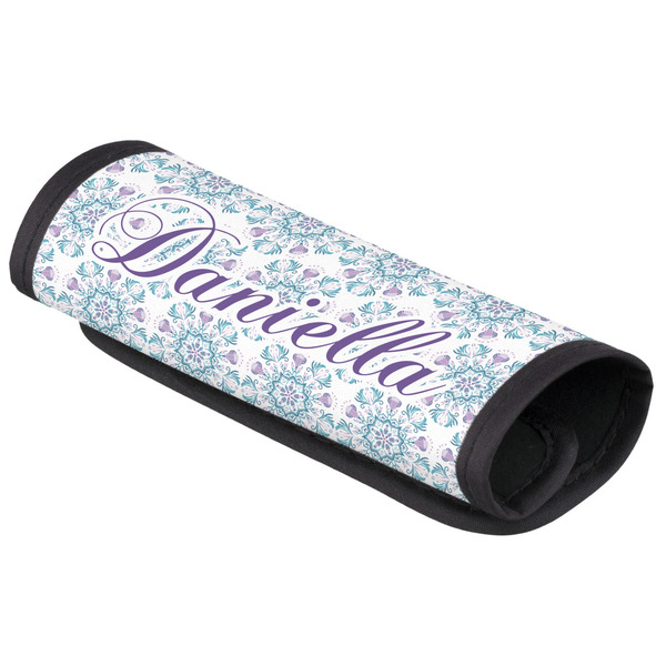 Custom Mandala Floral Luggage Handle Cover (Personalized)