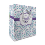 Mandala Floral Medium Gift Bag (Personalized)