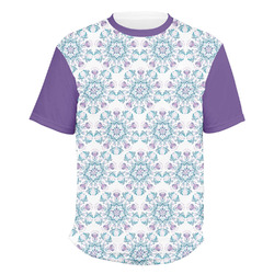 Mandala Floral Men's Crew T-Shirt - Small