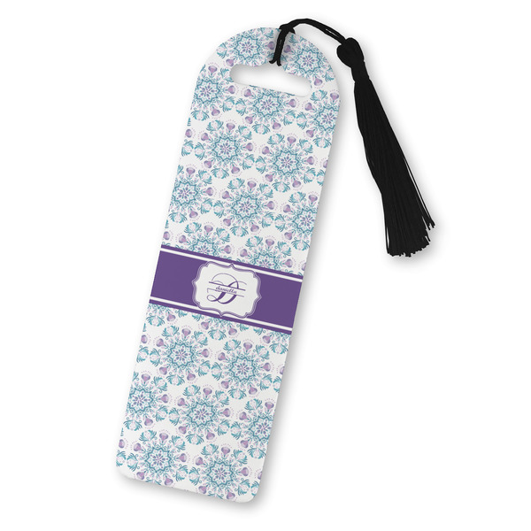 Custom Mandala Floral Plastic Bookmark (Personalized)