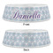 Mandala Floral Plastic Pet Bowls - Large - APPROVAL