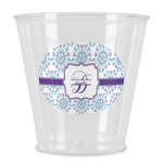 Mandala Floral Plastic Shot Glass (Personalized)