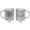 Mandala Floral Silver Mug - Approval