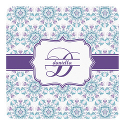 Mandala Floral Square Decal - XLarge (Personalized)
