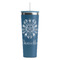 Mandala Floral Steel Blue RTIC Everyday Tumbler - 28 oz. - Front