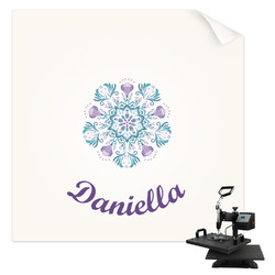 Mandala Floral Sublimation Transfer - Youth / Women (Personalized)