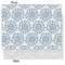 Mandala Floral Tissue Paper - Heavyweight - Medium - Front & Back