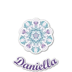 Mandala Floral Graphic Decal - Large (Personalized)